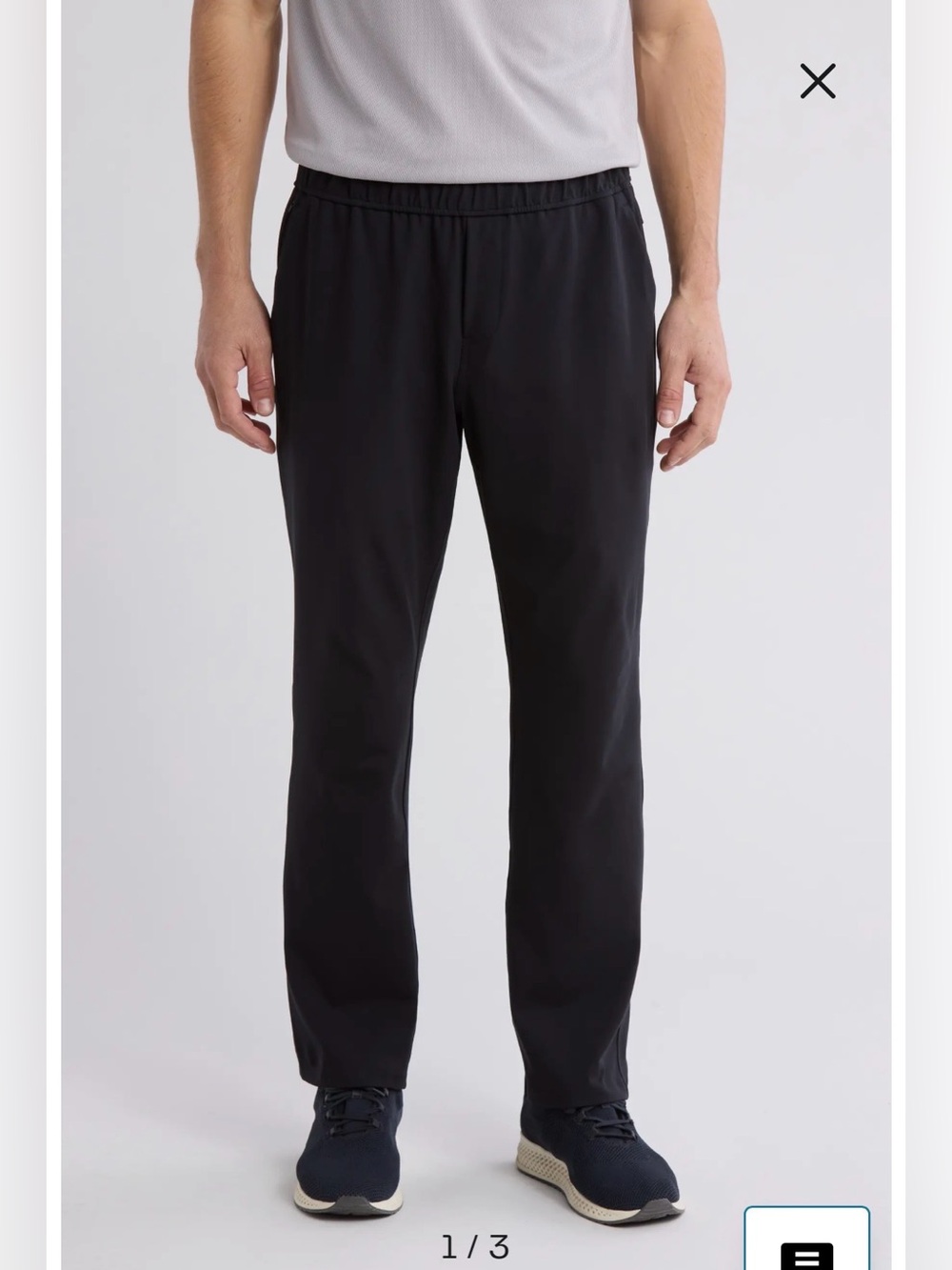 NWT- Cloud Fleece Straight Leg Sweatpants, Black, size Medium